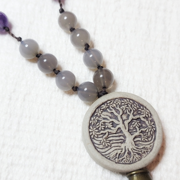 Gypsy Stone Bead Necklace - Picture 5 of 6